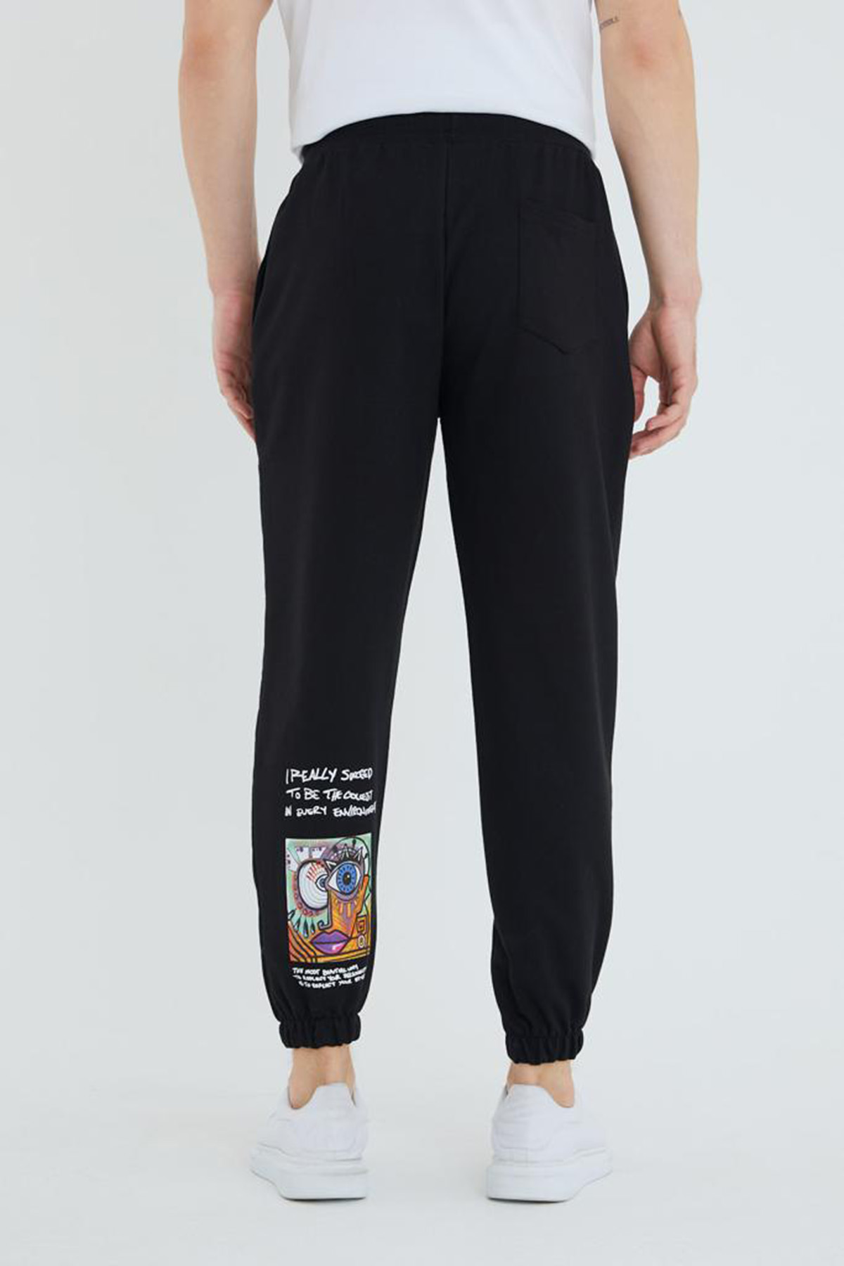 Men's Black Sport Pants
